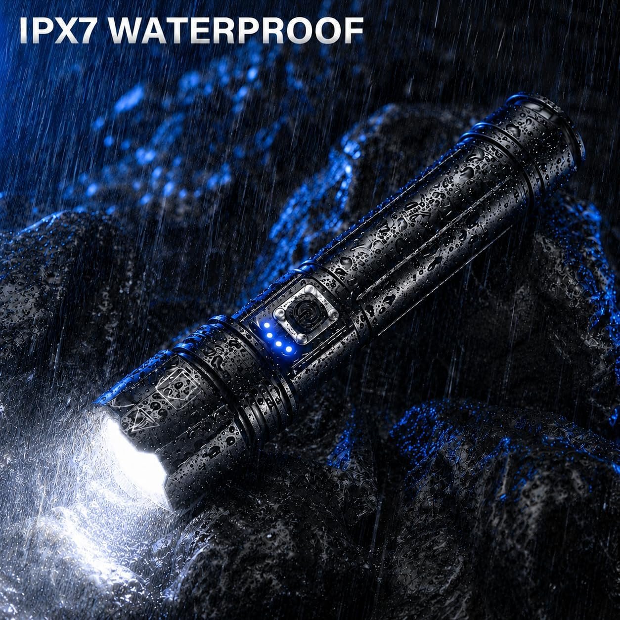AKNEAR Rechargeable LED Flashlight High Lumens Super Bright - Image 6