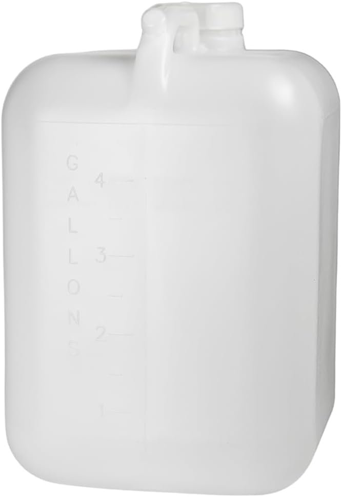 FastRack 5 Gallon Water Jug (Pack of 4) | BPA-free, Food-Grade, and Leak-Proof | White Water Container | Ideal for brewing, fermentation, or storage - Image 4