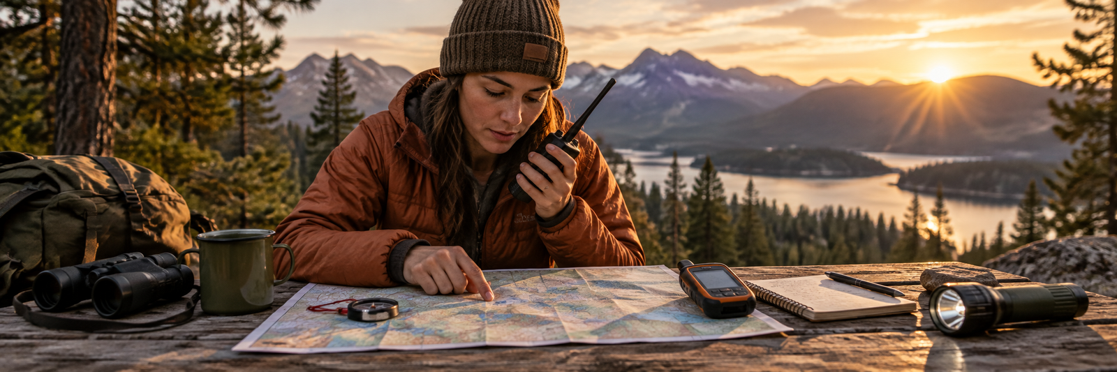 Outdoor navigation equipment