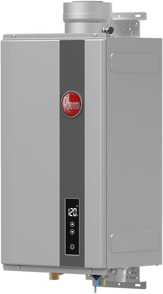 Rheem RTG Series 7.0 GPM Liquid Propane Tankless Water Heater Indoor | 160,000 BTUs High Efficiency On Demand, Continuous Hot Water | Non-Condensing - Image 3