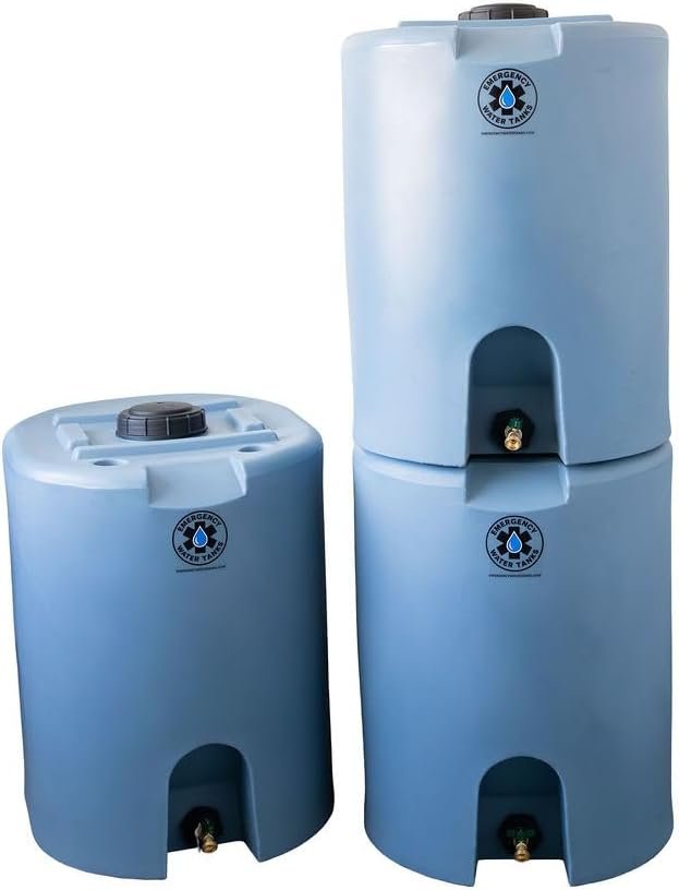 55 Gallon Stackable Emergency Water Storage Tank – Food Grade BPA-Free Water Container for Long-Term Home Preparedness - Image 6