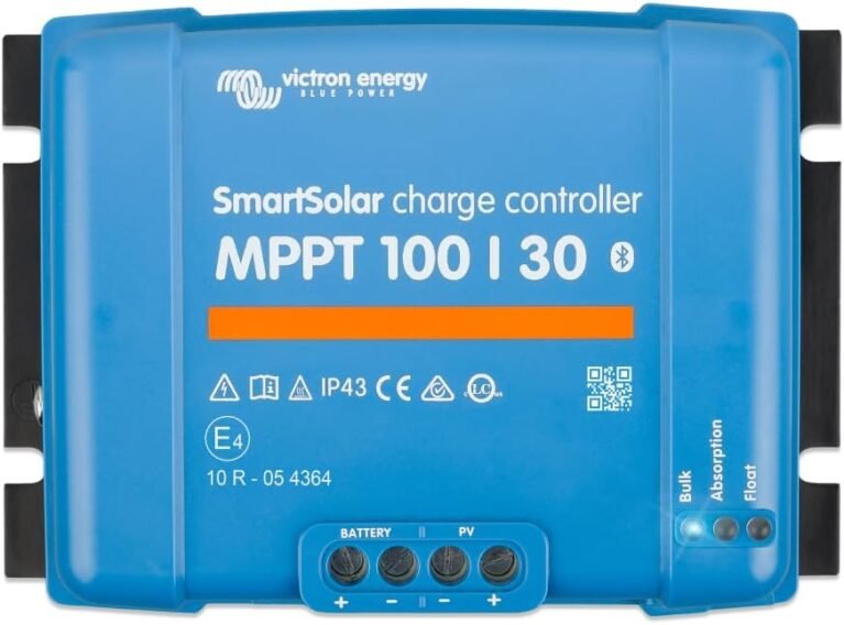 Victron Energy SmartSolar MPPT 100V 30 amp 12/24-Volt Solar Charge Controller (Bluetooth)