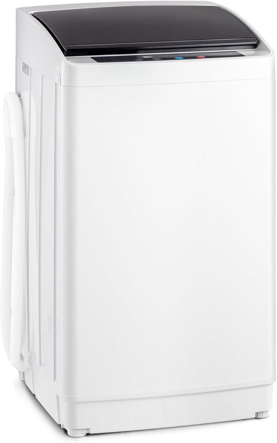 ROVSUN 17.8LBS Fully Automatic Portable Washing Machine with Drain Pump