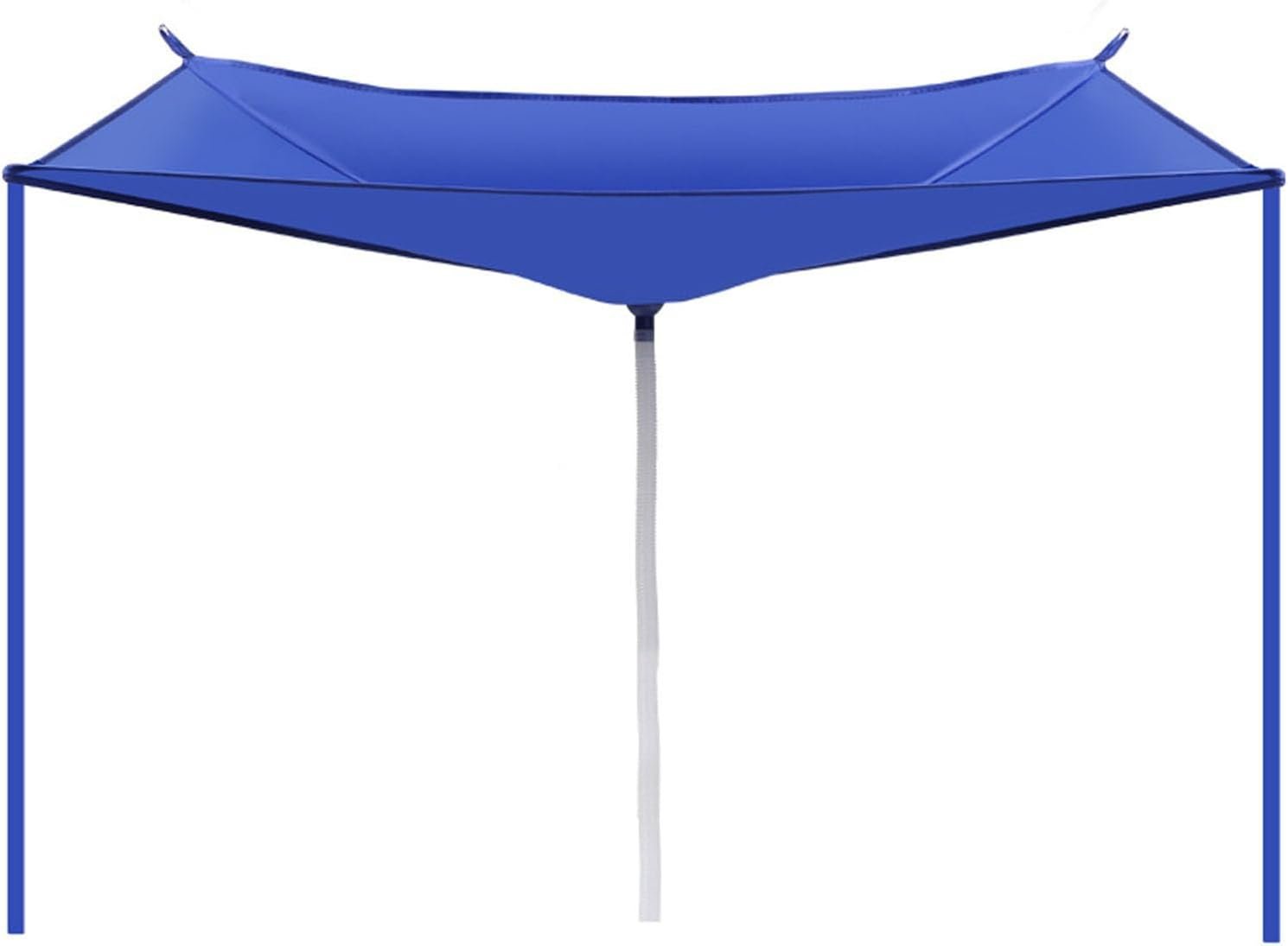 Rainwater Collection System with Hose Rain Catcher Reusable Roof Drain Fitting Tarp Water Diverter, for Lawn Outdoor Backyard Garden Balcony Camping Greenhouse (Blue) - Image 8