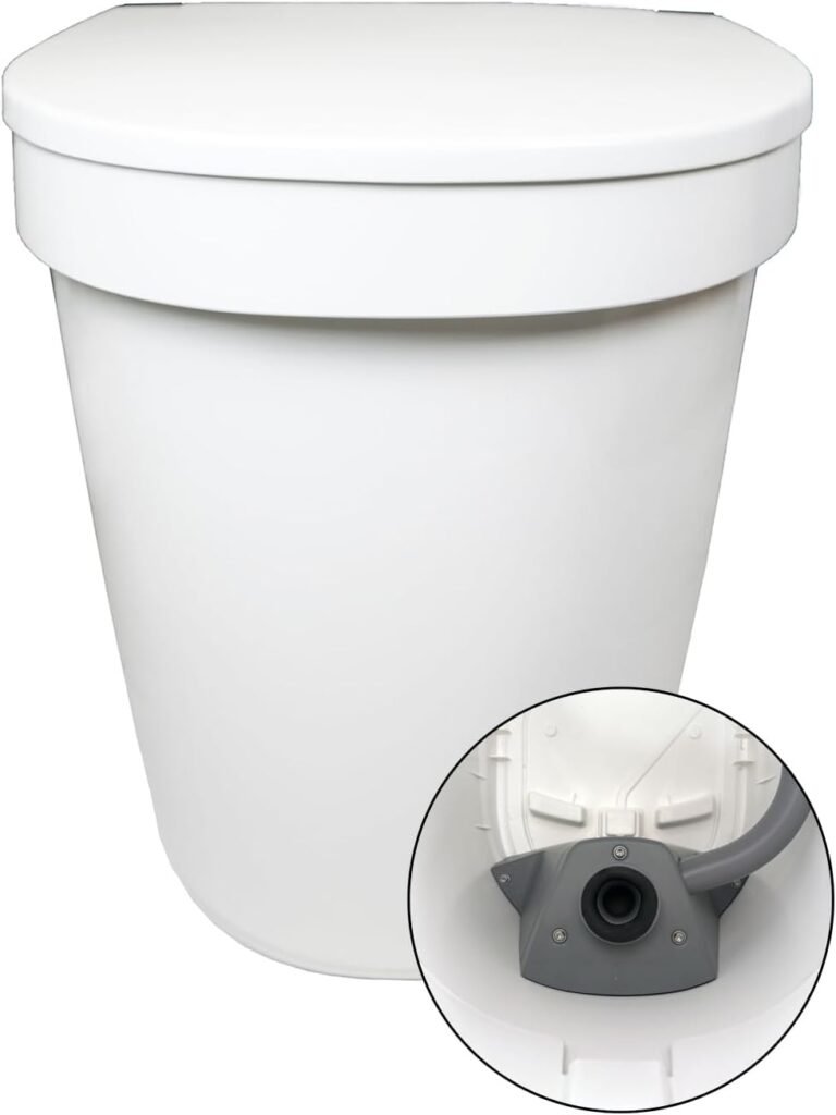 Separett Tiny Urine-Separating Compost Toilet, Tube Version