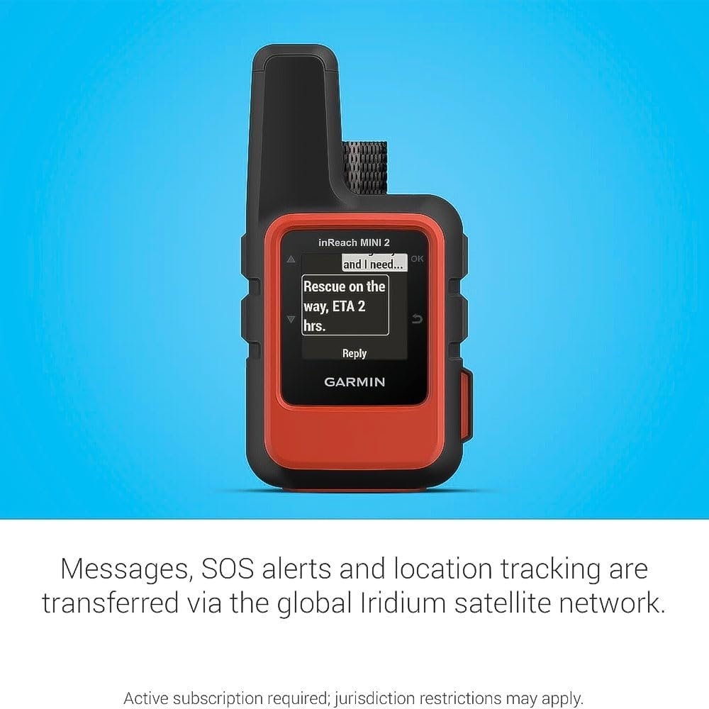 Garmin inReach® Mini 2, Satellite Communicator, Orange - Image 6