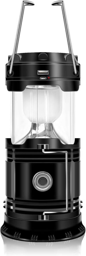 DIBMS Solar Camping Lantern, Collap...