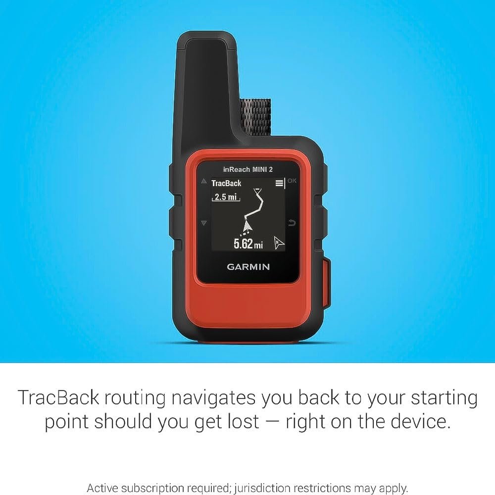 Garmin inReach® Mini 2, Satellite Communicator, Orange - Image 3