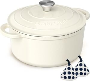 Enameled Cast Iron Dutch Oven ̵...