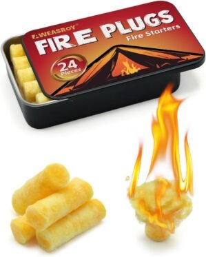 AWEASROY Fire Plugs Fire Starters, ...