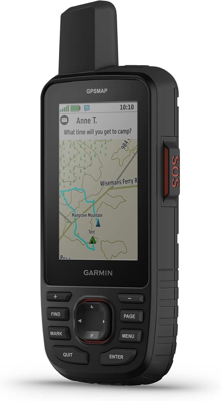 Garmin GPSMAP 67i Rugged GPS Handheld with inReach® Satellite Technology, Two-Way Messaging, Interactive SOS, Mapping (Renewed)