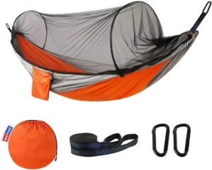 Camping Hammock with Mosquito Net &...
