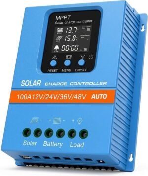 Solar Charge Controller 100A 12V 24...