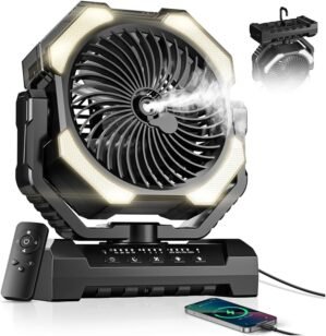 Misting Fan, Portable Camping Fans ...