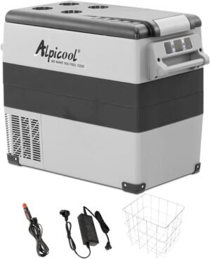 Alpicool CF55 Portable Freezer,12 V...