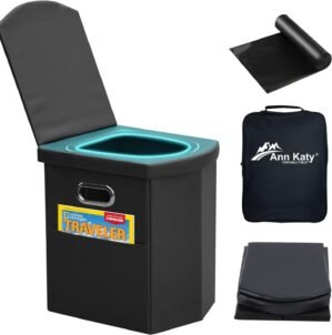 Ann Katy Upgrade XL Portable Toilet...