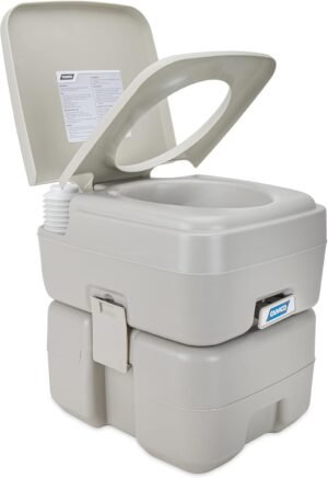 Camco Portable RV Toilet with Detac...