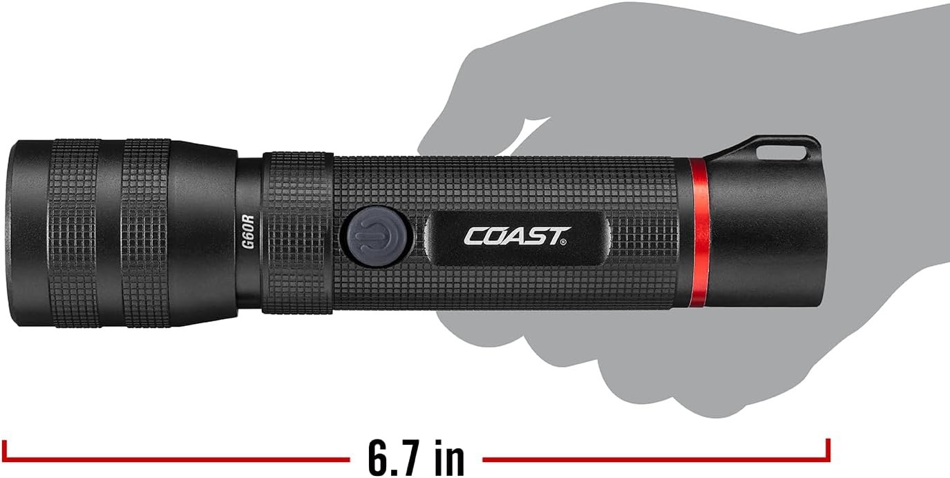 Coast G60R 1000 Lumen Waterproof Rechargeable LED Flashlight, 2-Pack - Image 11