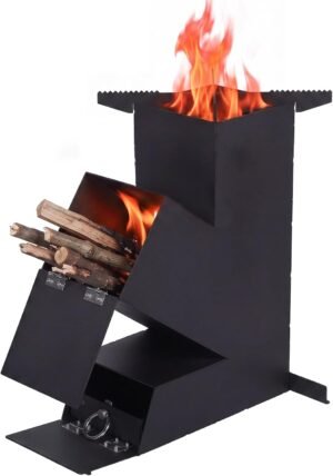 BESTFIRE Rocket Stove for Cooking, ...