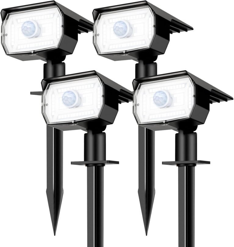 nipify Solar Lights Outdoor Waterproof, Motion Sensor Spot Landscape Light