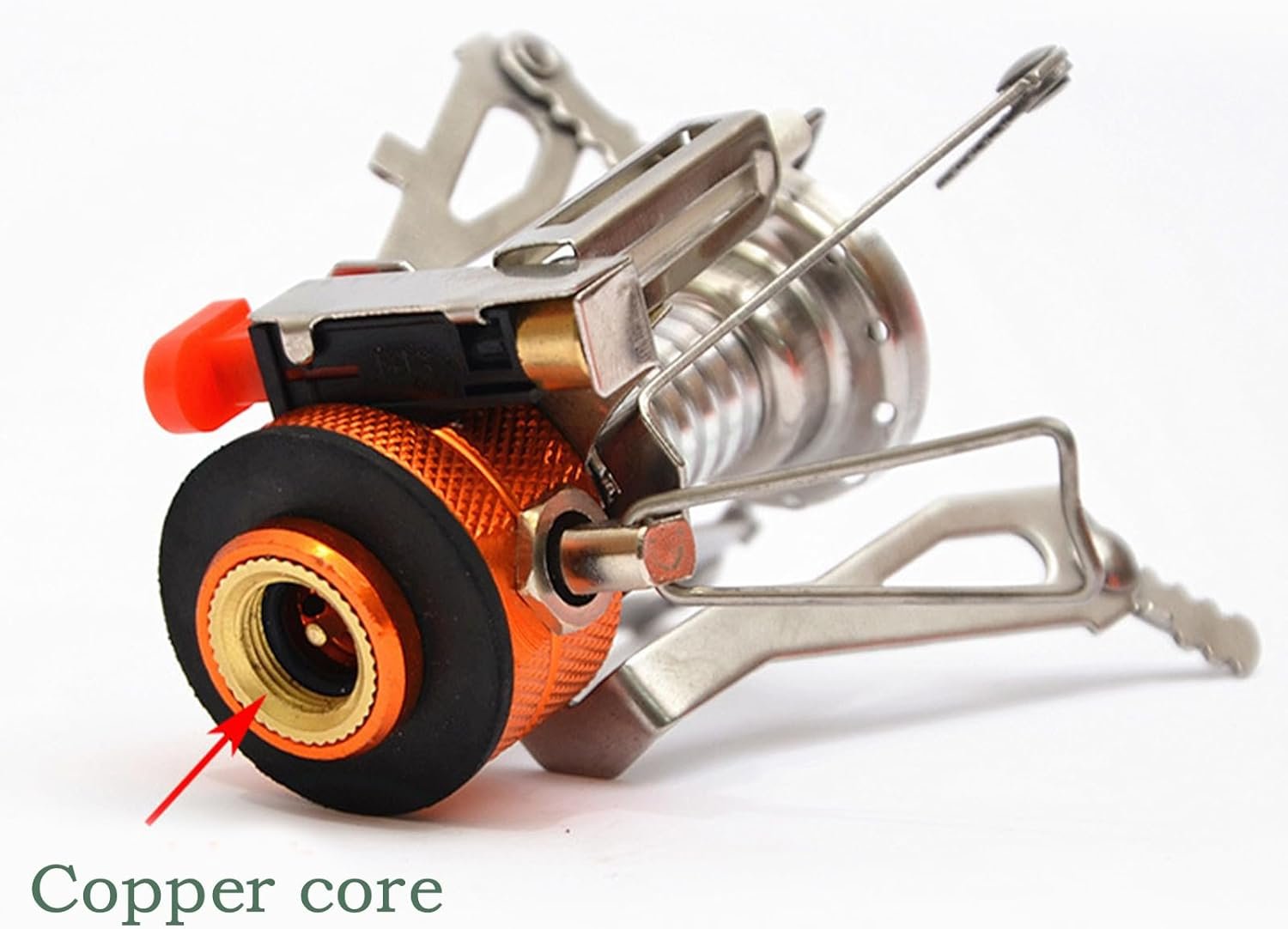 Portable Camping Stove Backpacking Stove, Specialized Hiking Stove Camping Stove with Piezo Ignition Stable Support Wind-Resistance, Camp Stove for Outdoor cooking Camping Hiking Adventure Cooking - Image 3
