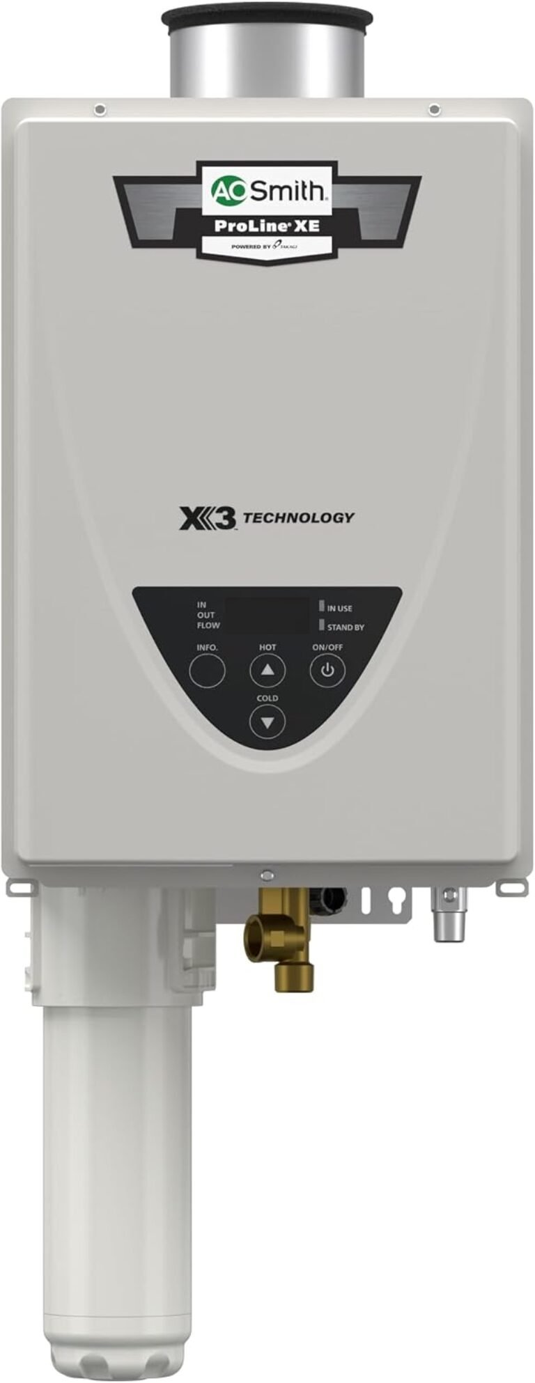 A. O. Smith Water Heater | 10 GPM, 199K BTU | NG or Propane | ATI-510CX3