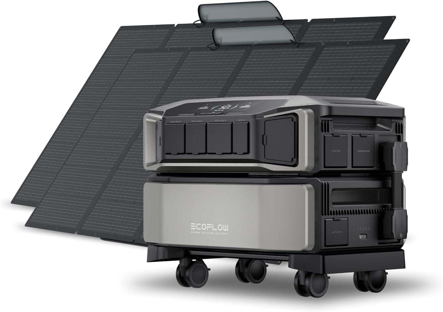 EF ECOFLOW Power Station 6144Wh DELTA Pro Ultra with 2x400W Portable Panel