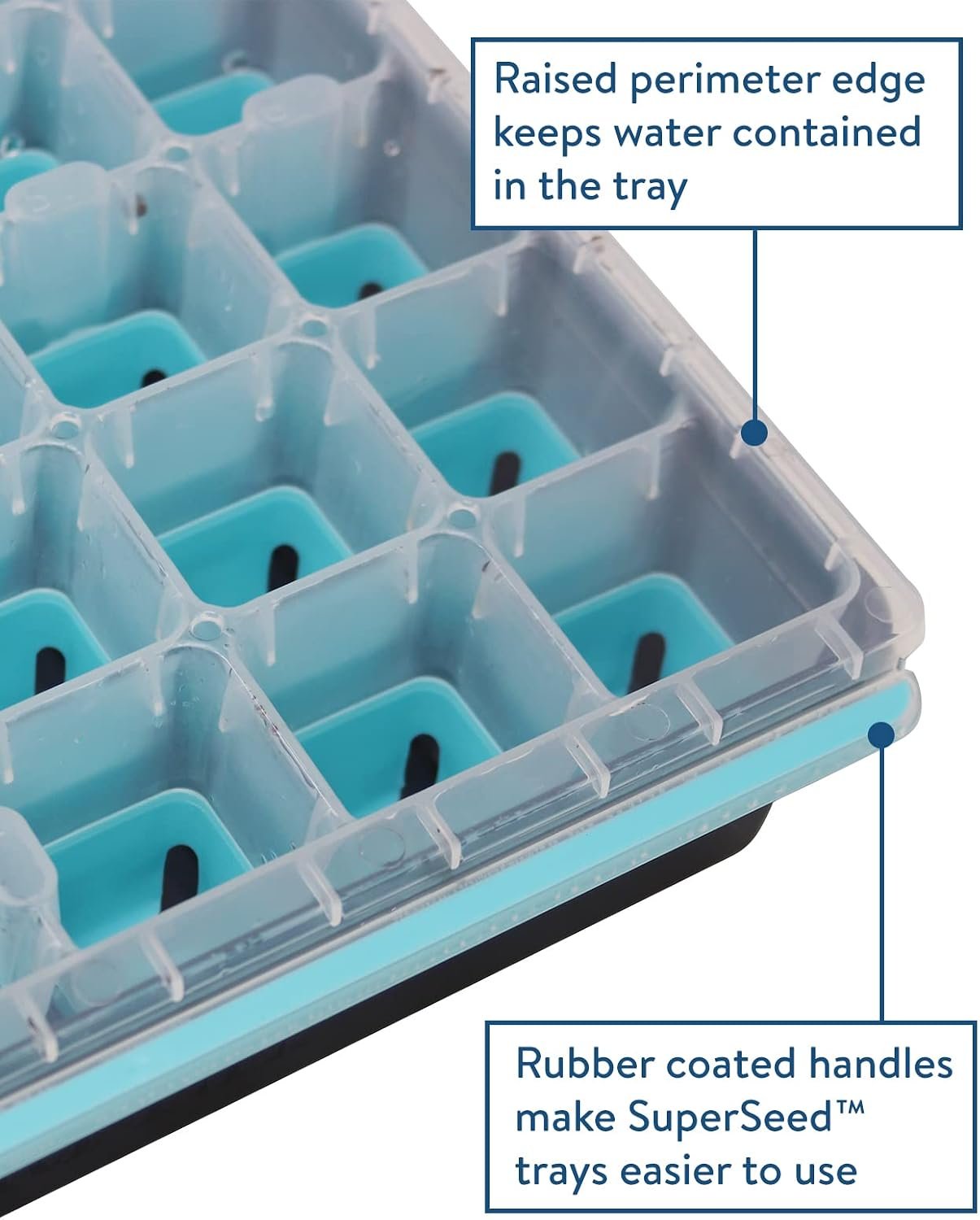 Burpee SuperSeed 36-Cell Reusable Seed Starting Tray for Indoor Seedlings - Image 3