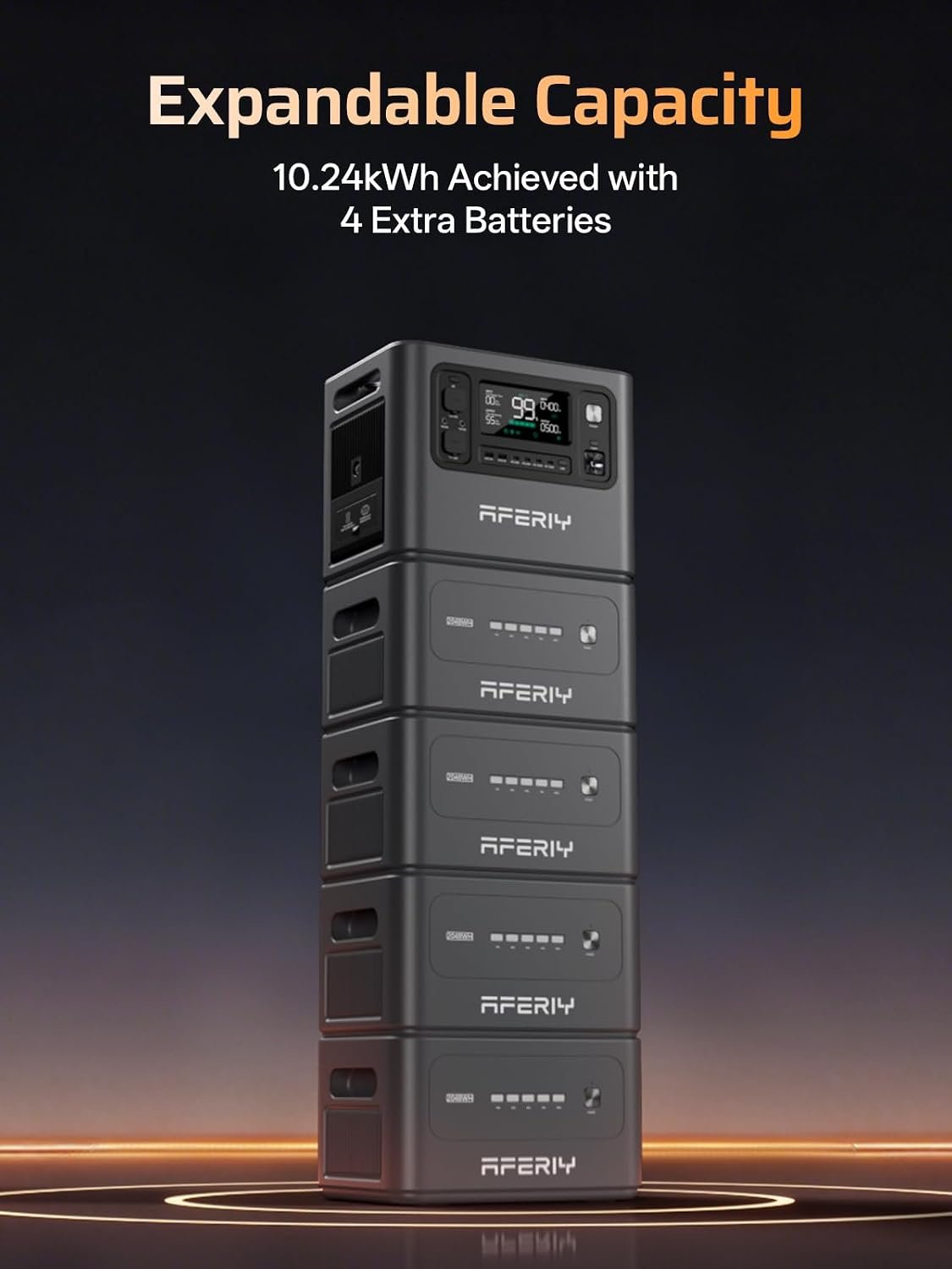 AFERIY P280 Portable Power Station 2800W (Peak 5600W) UPS Solar Generator - Image 5