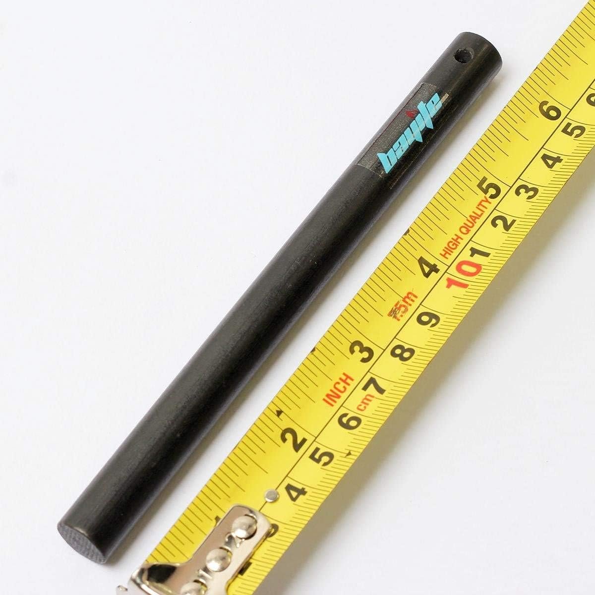 1/2 Inch X 6 Inch Large Ferro Rods Ferrocerium Rod Drilled Survival Fire Starter Flint Steel with Toggle Lanyard Hole for Camping Emergency - Image 2