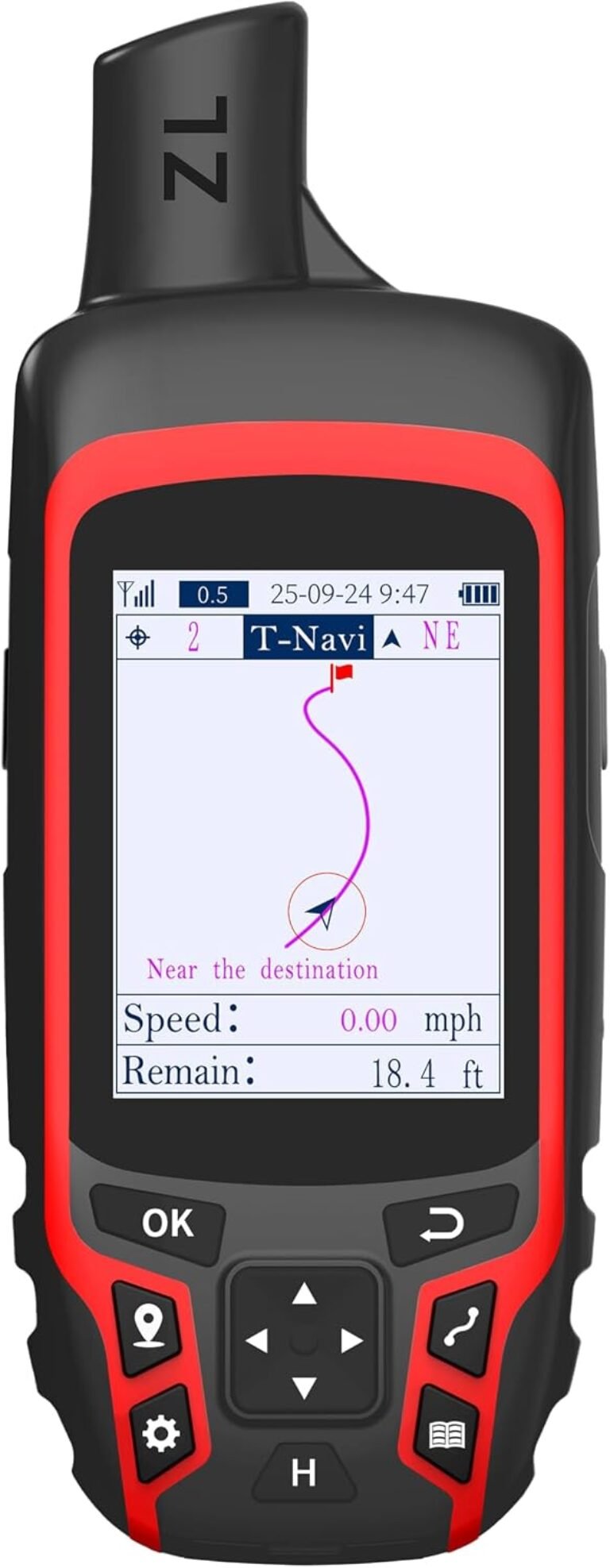 A6 Handheld GPS for Hiking,Multi GNSS Support,Rugged Navigator