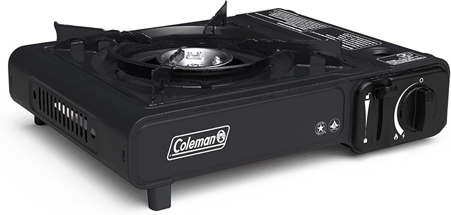 Coleman Classic 1-Burner Butane Stove, Portable with Carry Case