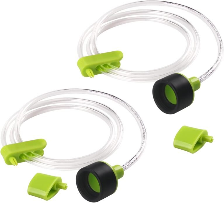 Accessory Hose Compatible with FoodSaver Vacuum Sealer，Suitable for all sealing zipper bags, wine plugs, jar seals, vacuum sealing agents (accessory hose compatible with foodsaver)