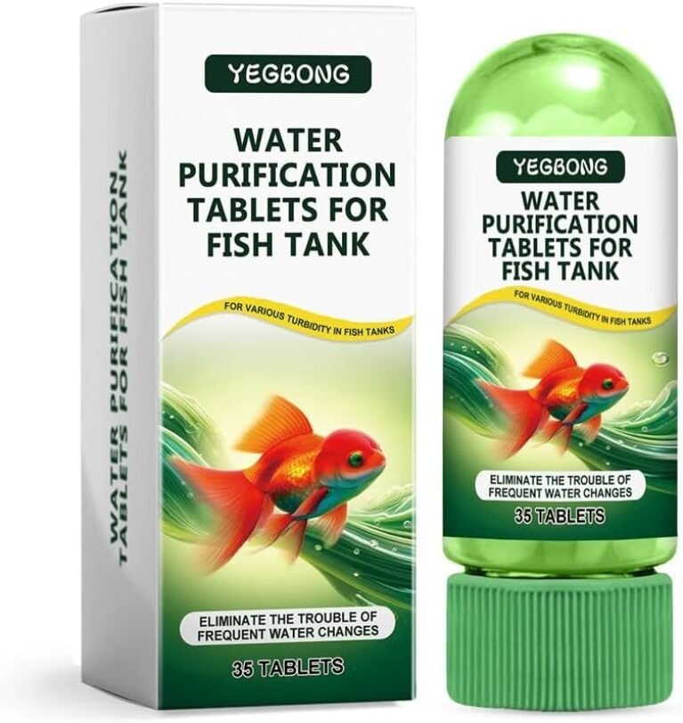 Powerful Aquarium Water Purification Tablets, Fast Acting Water Clarifier