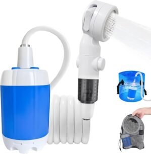 Portable Shower for Camping, Rechar...