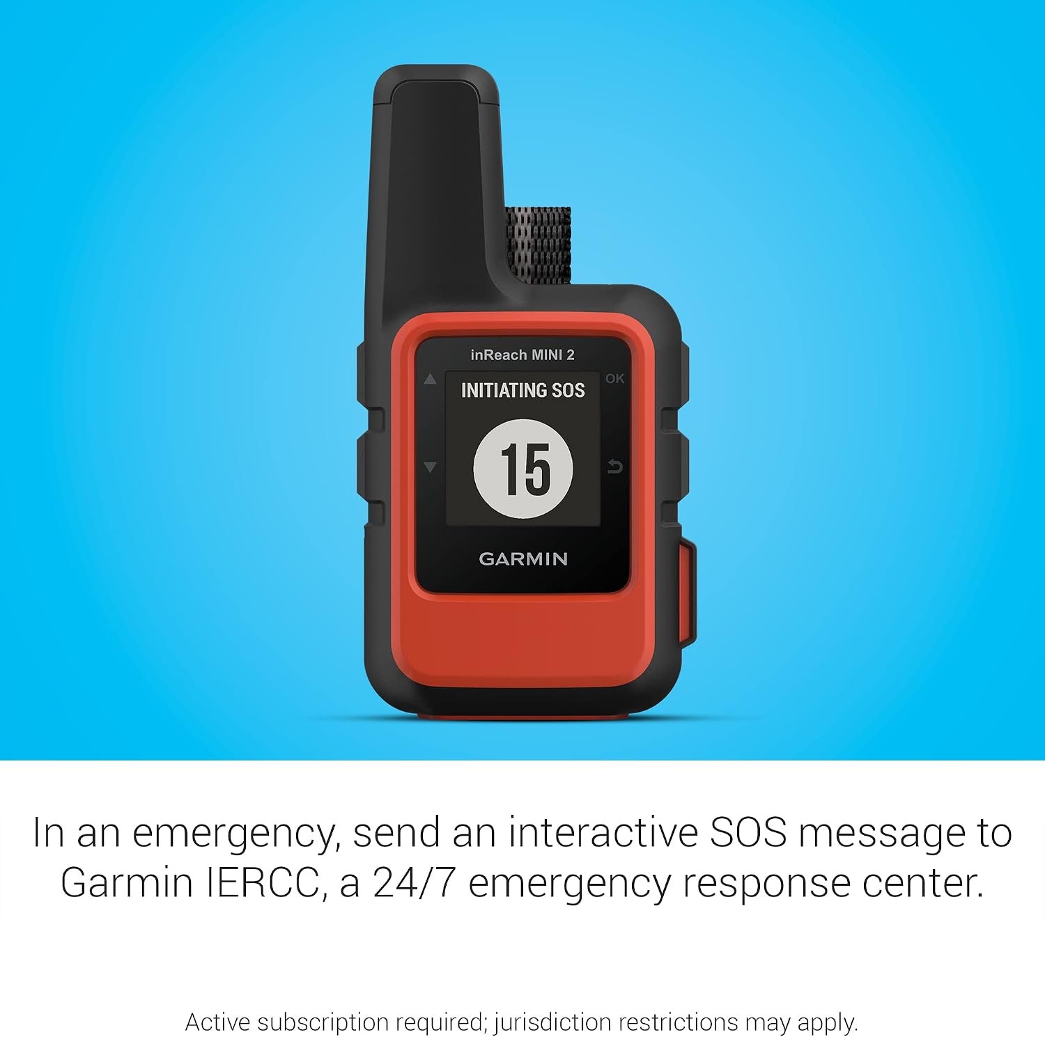 Garmin inReach® Mini 2, Satellite Communicator, Orange - Image 8