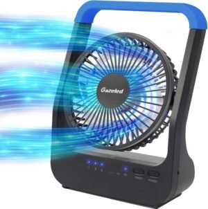 Gazeled Battery Operated Fan, Campi...