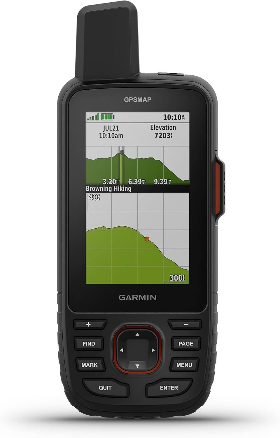 Garmin GPSMAP 67i Rugged GPS Handheld with inReach® Satellite Technology, Two-Way Messaging, Interactive SOS, Mapping (Renewed) - Image 2