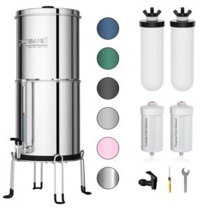 Purewell 8-Stage Gravity Fed Water ...