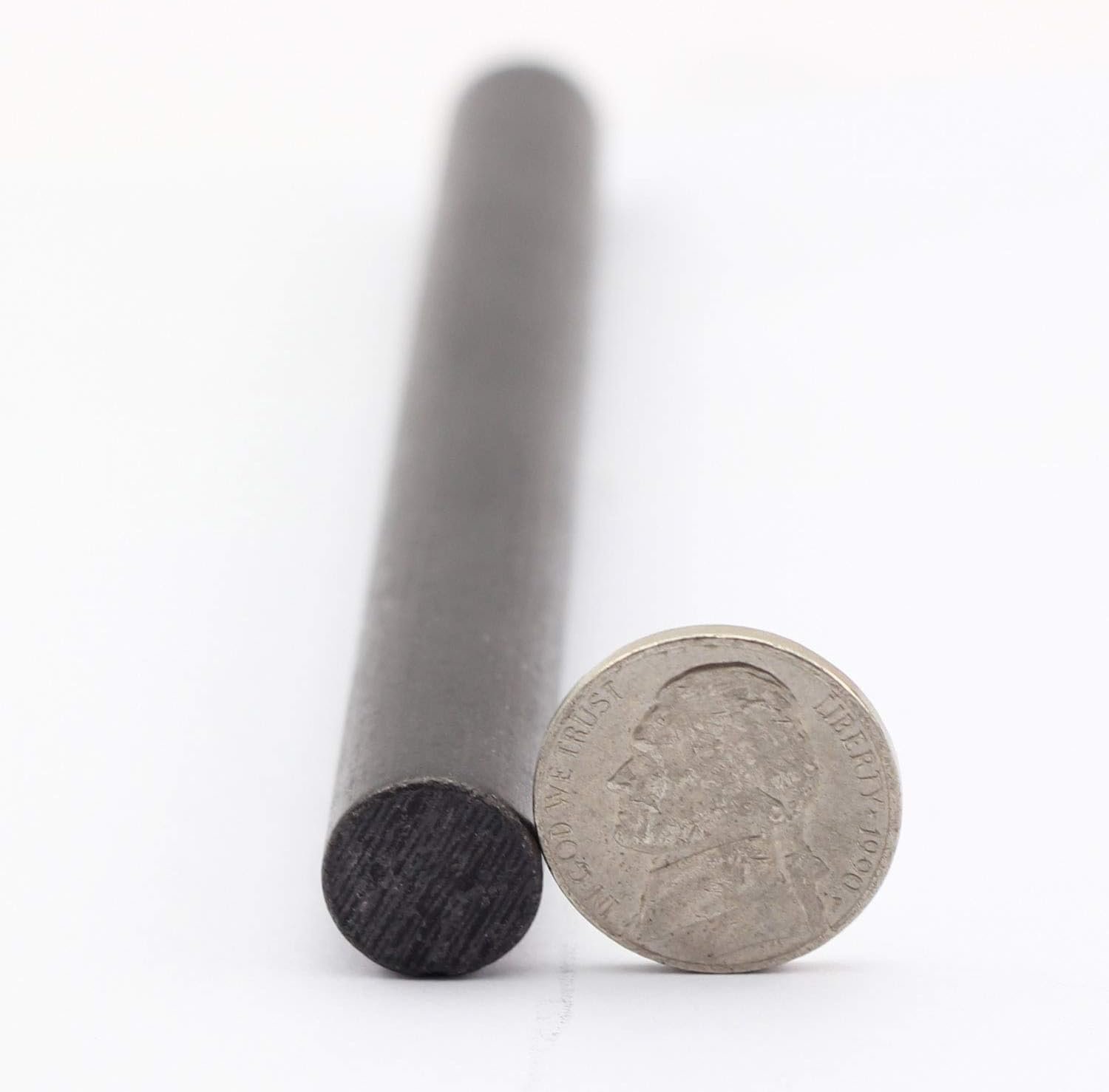 1/2 Inch X 6 Inch Large Ferro Rods Ferrocerium Rod Drilled Survival Fire Starter Flint Steel with Toggle Lanyard Hole for Camping Emergency - Image 3