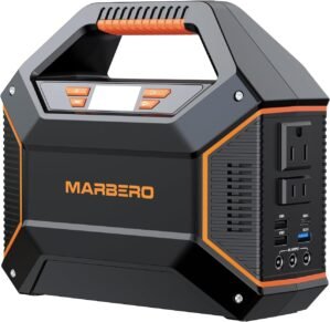MARBERO Portable Power Station 155W...
