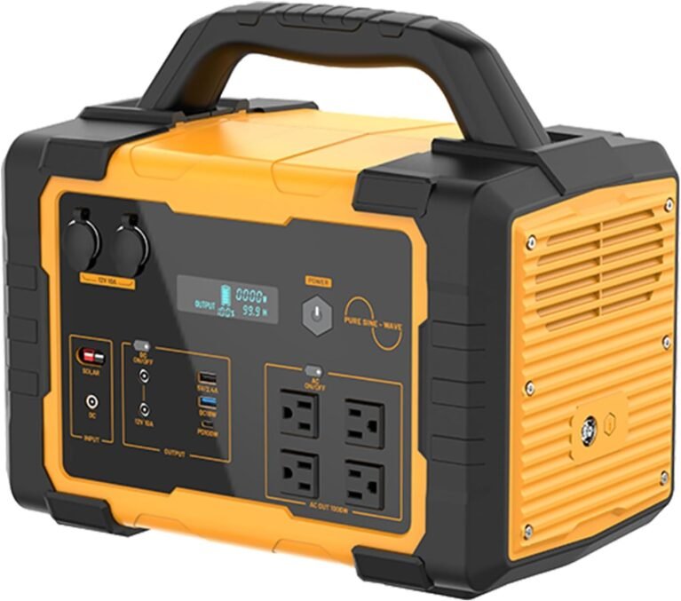 1000W Portable Power Station 1024Wh LiFePO4 for Outdoor & Home