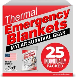 Emergency Blanket Mylar Thermal Spa...