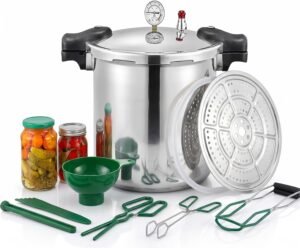 25 Quart Pressure Canner Cooker  ...