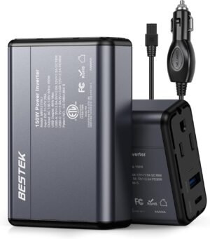 BESTEK 150W Power Inverter 11-17V, ...