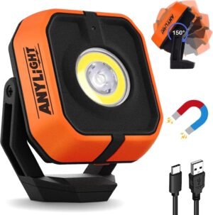 Rechargeable Work Light with 4 Mode...