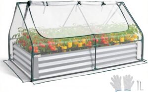 VEVOR 6x3x1FT Metal Raised Garden B...