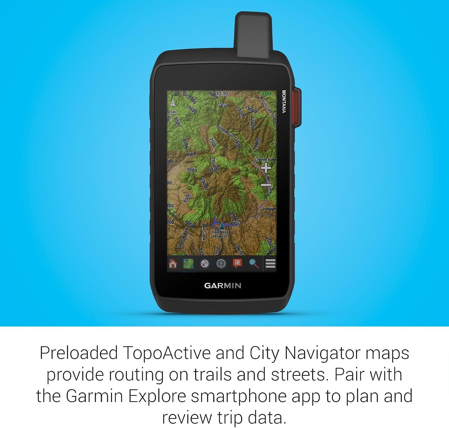 Garmin Montana® 760i, GPS Handheld Navigator, Built-in Camera, inReach® - Image 5