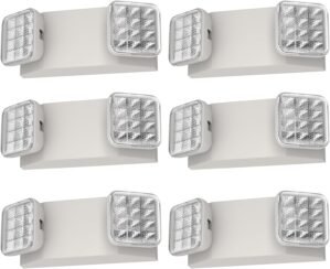 6 Packs LED Emergency Lights with B...
