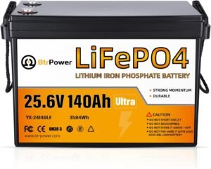 24 V 140 Ah Li Fe PO4 B-a ttery wit...